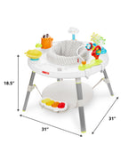 Baby Activity Center: Interactive Play Center with 3-Stage Grow-with-Me Functionality, 4mo+, Explore & More
