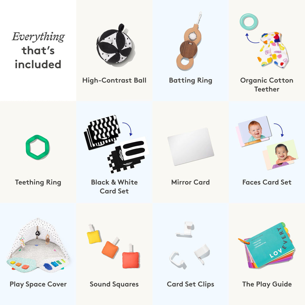 The Play Gym, 5-Stage Baby Developmental for Full Year of Play