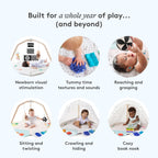 The Play Gym, 5-Stage Baby Developmental for Full Year of Play